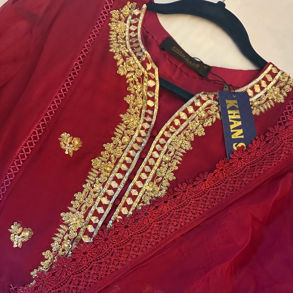 Indian Pakistani Afghan chiffon frock
